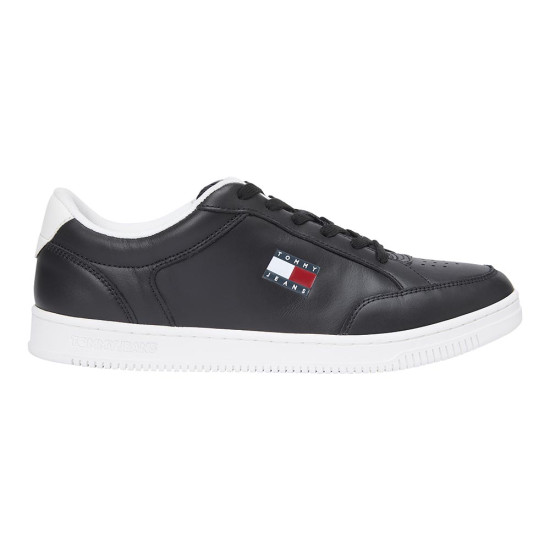 Tommy Hilfiger Cupsole Long Lace Leather Sneaker